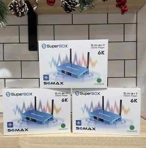 NEW 2025 SuperBox S6 MAX Streaming Media Player 6K WiFi 6 • SHIP FAST • - Picture 1 of 2