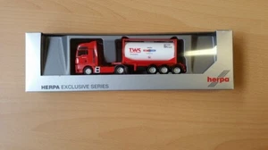 Herpa 932110 - 1/87 MAN TGX XXL 20 ft. Container Semi-Trailer - TWS - New - Picture 1 of 1