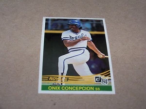 ROYALS ONIX CONCEPCION 1984 DONRUSS #155 - Picture 1 of 1