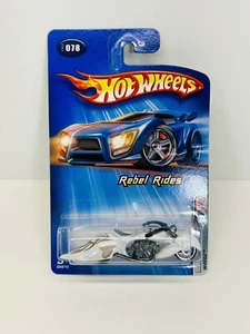 Hot Wheel Rebel Rides W-Oozie #78 3/5 2005 blanco - Imagen 1 de 6