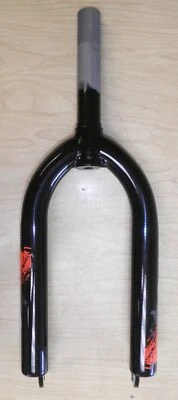 MONGOOSE BLACK 16" STEEL KIDS' BICYCLE FORK BIKE PARTS 667-2 - Image 1 of 4