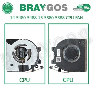 Dell Inspiron 14 5480 5488 15 5580 5588 Portable Ventilateur Refroidissement CPU - Photo 1/3