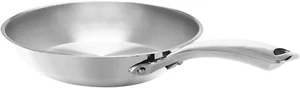 3.Clad Tri-Ply 8 Zoll Edelstahl Bratpfanne, polierter Edelstahl - Bild 1 von 7
