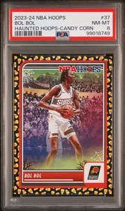 2023-24 Hoops Haunted Hoops #37 Bol Bol PSA 8 - Picture 1 of 2