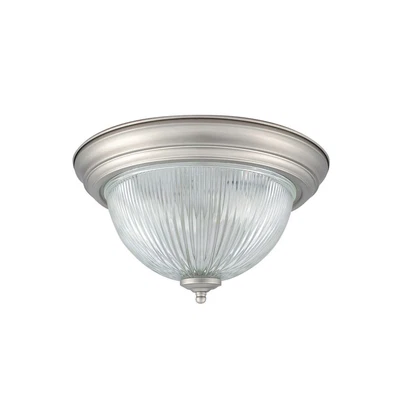 Sunset Lighting F7508-53 3 лампы 15 дюймов трансформируемое заподлицо крепление, матовый никель отделка - Изображение 1 из 2