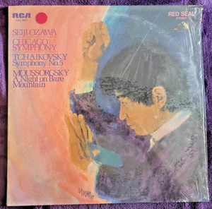 Tchaikovsky, Moussorgsky, Seiji Ozawa ~ S. 5 A Night On Bare Mountain Shrink VG+ - Picture 1 of 3