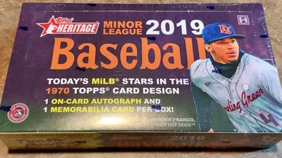 2019 Topps Heritage Minor League Baseball - Pick Your Players - Image 1 of 2
