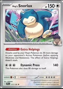 Hop's Snorlax 117/159 - Journey Together - Holo - NM - Picture 1 of 3