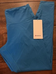 Neu mit Etikett lululemon Größe 14 Wunder Train HR Tight 25 Zoll neu im Karton hawaiianischblau - Bild 1 von 3