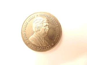 2004 Republik Liberia 10 $ USA Senator John Kerry Tribute Coin - Bild 1 von 7