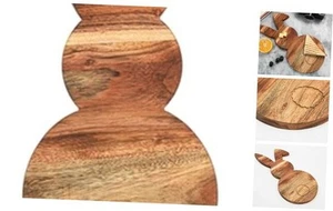 Bunny Shaped Wooden Serving Board, Wood Cutting Board for Kitchen, Organic - Picture 1 of 7