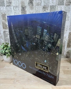 Rompecabezas San Francisco By Night Transamerica Pyramid⭐️1000 piezas 24" X 30"⭐️SELLADO - Imagen 1 de 3