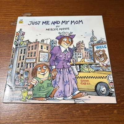 Just Me and My Mom, Signed Paperback Mercer Mayer; Little Critter Golden Books - Image 1 of 3