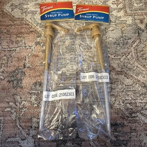 Torani 750 ml Flasche Gold Sirup Pumpen, 2er Pack - NEU/VERSIEGELT - Bild 1 von 4
