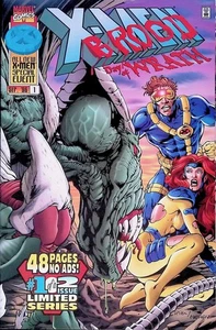 X-Men vs. The Brood Set #1 & #2 (1996, Marvel) VERY FINE - Picture 1 of 6