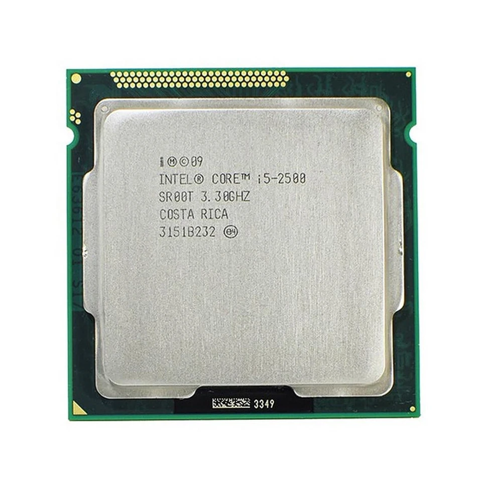 CPU Processor Desktop Intel Core I5 2500 LGA 1155 Quadcore 3.3 GHZ Bulk _ - Image 1 of 1