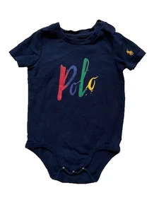POLO RALPH LAUREN POLO BABY ONEPIECE BODYSUIT Baby Infant Size 9 months - Picture 1 of 15