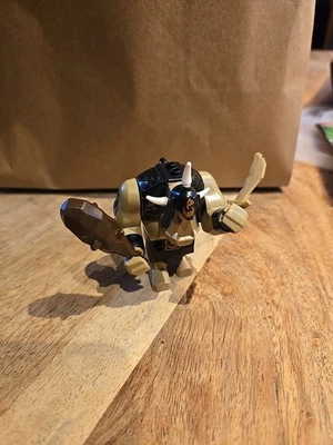 LEGO Castillo Fantasía Era Grande Troll Minifigura Bronceado Oscuro con Club y ESPADA  Foto 1 de 4