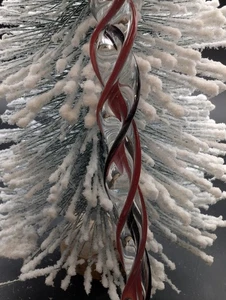 Adornos de Navidad rojos y negros Suncatcher #6 - Imagen 1 de 6