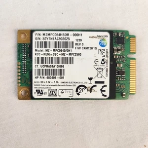 Samsung mSATA SSD 64GB MZ-MPC0640/0H1, MZMPC064HBDR-000D1 - Bild 1 von 1