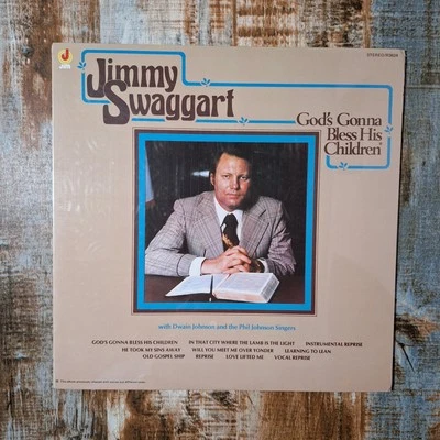 Jimmy Swaggart God's Gonna Bless His Children Vinyl LP Sealed - Image 1 of 4