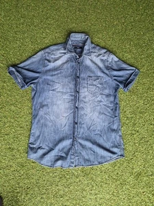 Camisa Top Diesel Para Hombre Manga Corta Con Botones Talla XXL - Imagen 1 de 7