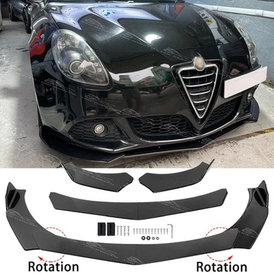 适用于阿尔法罗密欧 Giulietta 2012 - 2021 碳纤维前保险杠锅炉分离器 — 第 1/4 张图片