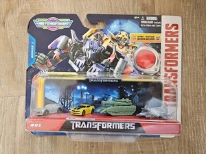 NUEVO MICRO MÁQUINAS TRANSFORMADORES SER 1 #01 TRANSLÚCIDO ABEJORRO MEGATRON COCHE S46 - Imagen 1 de 2