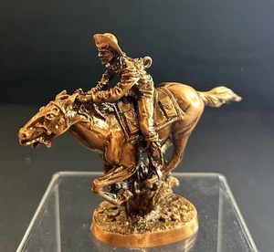 HALLMARK RICORDO ORNAMENTO COLLEZIONISTI PONY EXPRESS RIDER THE OLD WEST 1999 - Foto 1 di 5