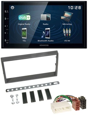 Kenwood 2DIN Bluetooth MP3 USB DAB Autoradio für SSangYong Kyron ab 2005 - Bild 1 von 4