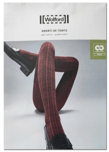 NEW NEU WOLFORD Strumpfhose tights Amanti 80 tights super soft small - Imagen 1 de 3