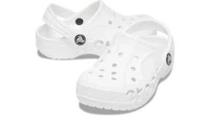 Crocs Kids Baya Clogs Girl's size 10 #207013-100 Classic White New with Tags! - Picture 1 of 6