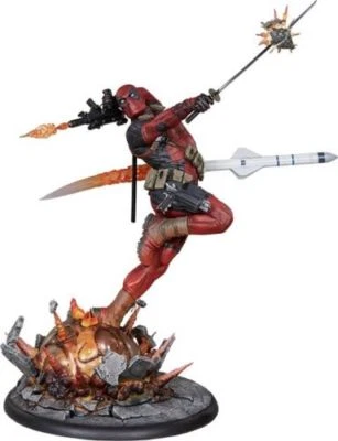 DEADPOOL Heat Seeker SIDESHOW EXCLUSIVO Estatua Formato Premium NUEVA 365/1500 Foto 1 de 4