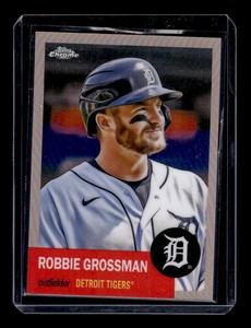 2022 Topps Chrome Platinum Anniversary Rose Gold Refractor Robbie Grossman /75