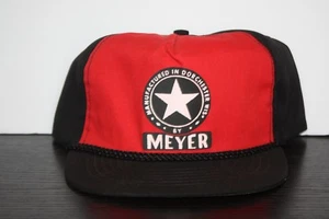 Vintage Meyer Farm Equipment Wisconsin Hat Cap NEW Snapback Made USA AG Farmer - Picture 1 of 8