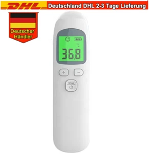 Fieberthermometer Infrarot Stirnthermometer digital kontaktlos Baby & Erwachsene - Bild 1 von 17