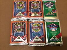 1990 Upper Deck Low # 1992UD 1992 High wax 2 Of Each LOT OF (6) 90 cards