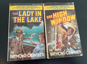 The Lady In The Lake & The High Window Raymond Chandler Vintage PB 1942/ ‘43 - Picture 1 of 2