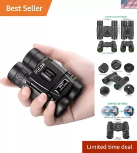 8x21 Mini Pocket Binoculars with Clear Vision - Ideal for Theatre and Outdoors - Picture 1 of 9