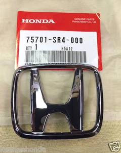Genuine OEM Honda Civic 3dr Hatchback Rear H Emblem 1996 - 2000 - Picture 1 of 3