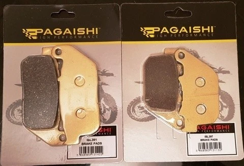 Pastillas de freno delanteras y traseras Harley Davidson XL 1200 CB Sportster Custom Ltd B 2013 Foto 1 de 1