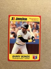 1991 Jimmy Dean Barry Bonds #4
