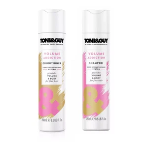 3 x 250ml Toni & Guy Shampoo & Conditioner Volumensucht für feines Haar - Bild 1 von 7
