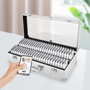 Aufbewahrung & Display Alurahmen Box Koffer Graded Card Case Aufbewahrungsbox mit Schloss - Bild 1 von 16