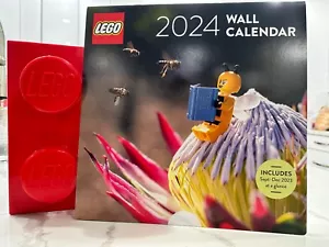 LEGO Wall Calendar 2024 - Brand New Sealed In Hand Ready to Ship - Picture 1 of 4