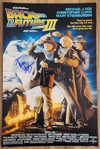 Mary Steenburgen Signed Back To The Future III 3 12x18 Movie Poster Legend RAD - Picture 1 of 1