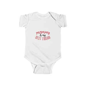 Mommy Is My Best Friend - Infant Fine Jersey Bodysuit - Picture 1 of 7
