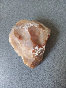 BIFACE TOOL FLINT FRANCE 9.5 CM X 8 CM - Picture 1 of 8