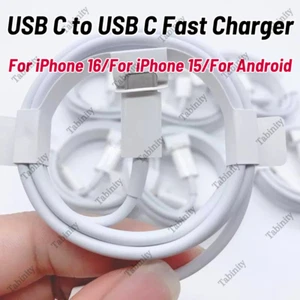 Wholesale 60W Type C Fast Charging PD USB C To C Cable For iPhone 16 15 Samsung - Picture 1 of 8