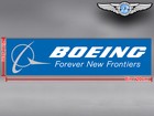 BOEING RECTANGULAR LOGO DECAL / STICKER